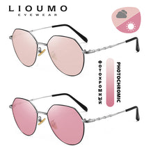 Load image into Gallery viewer, LIOUMO Sunglasses For Women Photochromic Polarized Sun Glasses Driving Men Goggle Chameleon UV400 lentes de sol hombre