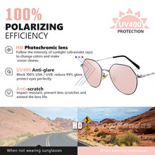 Load image into Gallery viewer, LIOUMO Sunglasses For Women Photochromic Polarized Sun Glasses Driving Men Goggle Chameleon UV400 lentes de sol hombre