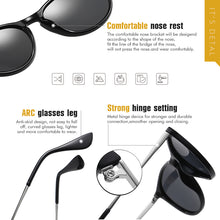 Load image into Gallery viewer, LIOUMO Sunglasses Women Polarized Glasses Men Fishing Shopping Eyewear Mirror Trendy Shades Leopard gafas de sol mujer