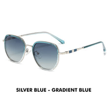 Load image into Gallery viewer, LIOUMO Sunglasses Women Polarized Sunglasses Men Blue Gradient Glasses Travel Driving UV400 Protect lunette soleil femme