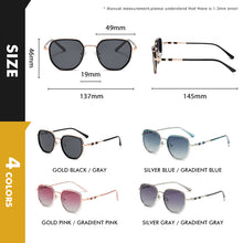 Load image into Gallery viewer, LIOUMO Sunglasses Women Polarized Sunglasses Men Blue Gradient Glasses Travel Driving UV400 Protect lunette soleil femme