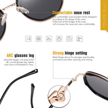 Load image into Gallery viewer, LIOUMO Sunglasses Women Polarized Sunglasses Men Blue Gradient Glasses Travel Driving UV400 Protect lunette soleil femme