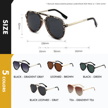 Load image into Gallery viewer, LIOUMO Women Sunglasses For Men Polarized Glasses Anti-Glare Driving Goggles Trendy Shades Tea Gradient lentes sol mujer
