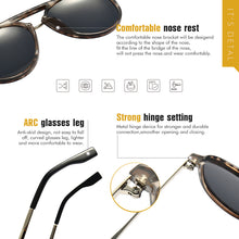 Load image into Gallery viewer, LIOUMO Women Sunglasses For Men Polarized Glasses Anti-Glare Driving Goggles Trendy Shades Tea Gradient lentes sol mujer