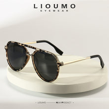 Load image into Gallery viewer, LIOUMO Women Sunglasses For Men Polarized Glasses Anti-Glare Driving Goggles Trendy Shades Tea Gradient lentes sol mujer