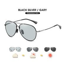 Load image into Gallery viewer, LIOUMO Flexible Folding Glasses Photochromic Polarized Sunglasses Men Women Driving Fishing Ultralight Eyewear zonnebril heren
