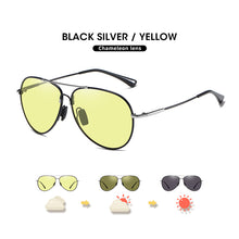 Load image into Gallery viewer, LIOUMO Flexible Folding Glasses Photochromic Polarized Sunglasses Men Women Driving Fishing Ultralight Eyewear zonnebril heren