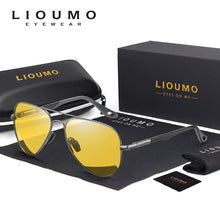 Load image into Gallery viewer, LIOUMO  Polarized Sunglasses Men Photochromic Driving Goggles Classic Women Glasses Anti-Glare lentes de sol hombre