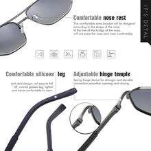 Load image into Gallery viewer, LIOUMO  Polarized Sunglasses Men Women Brand Designer Pilot Sun Glasses Vintage Anti-Glare Driving Goggles Gradient