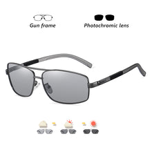 Load image into Gallery viewer, LIOUMO  Square Sunglasses For Men Polarized Sunglasses Women Classic Photochromic Glasses Intelligent Discoloration