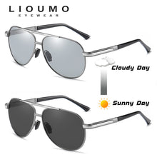 Load image into Gallery viewer, LIOUMO  Sunglasses For Men Polarized Photochromic Sun Glasses Chameleon Driving Goggles Women gafas de sol hombre