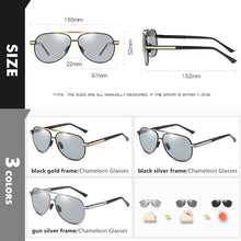 Load image into Gallery viewer, LIOUMO  Sunglasses For Men Polarized Photochromic Sun Glasses Chameleon Driving Goggles Women gafas de sol hombre