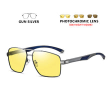 Load image into Gallery viewer, LIOUMO Hight Quality Square Men&#39;s Sunglasses Polarized Photochromic Glasses Women Day Night Vision Goggles UV400 zonnebril heren
