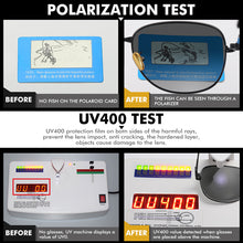 Load image into Gallery viewer, LIOUMO  Diamond Metal Frame Square Sunglasses For Women Polarized Glasses Travel Ladies Eyewear Gradient Shades