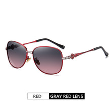 Load image into Gallery viewer, LIOUMO  Diamond Metal Frame Square Sunglasses For Women Polarized Glasses Travel Ladies Eyewear Gradient Shades