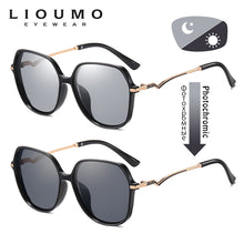 Load image into Gallery viewer, LIOUMO  Sunglasses Women 2023 Photochromic Sun Glasses Polarized Lady Travelling Eyewear Chameleon lunette de soleil femme