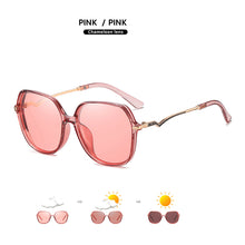 Load image into Gallery viewer, LIOUMO  Sunglasses Women 2023 Photochromic Sun Glasses Polarized Lady Travelling Eyewear Chameleon lunette de soleil femme