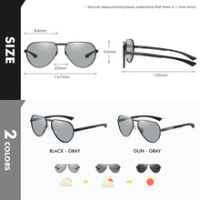 Load image into Gallery viewer, LIOUMO Aluminum Magnesium Photochromic Polarized Sunglasses Men Chameleon Driving Glasses Women Anti-Glare UV400 zonnebril