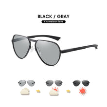 Load image into Gallery viewer, LIOUMO Aluminum Magnesium Photochromic Polarized Sunglasses Men Chameleon Driving Glasses Women Anti-Glare UV400 zonnebril