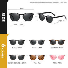 Load image into Gallery viewer, LIOUMO Round Sunglasses Polarized Women Classic Retro Sun Glasses For Men Driving Unisex Eyewear UV400 lentes de sol