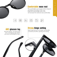Load image into Gallery viewer, LIOUMO Round Sunglasses Polarized Women Classic Retro Sun Glasses For Men Driving Unisex Eyewear UV400 lentes de sol