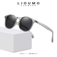 Load image into Gallery viewer, LIOUMO Round Sunglasses Polarized Women Classic Retro Sun Glasses For Men Driving Unisex Eyewear UV400 lentes de sol