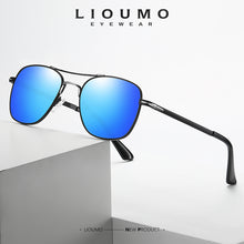 Load image into Gallery viewer, LIOUMO Square Glasses Polarized Sunglasses Men Women Metal Frame Driving Fishing Eyewear UV400 gafas de sol hombre