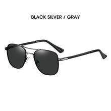 Load image into Gallery viewer, LIOUMO Square Glasses Polarized Sunglasses Men Women Metal Frame Driving Fishing Eyewear UV400 gafas de sol hombre