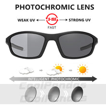 Load image into Gallery viewer, LIOUMO Outdoor Sports Sunglasses Men Polarized Photochromic Glasses Women Trendy Shades Driving Fishing Goggles zonnebril heren