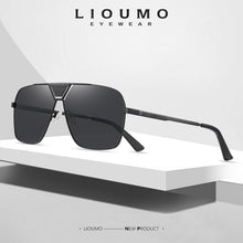 Load image into Gallery viewer, LIOUMO Oversized Sunglasses Men Polarized Driving Glasses Women Classic Design Unisex Goggles Anti-Glare gafas de sol