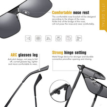 Load image into Gallery viewer, LIOUMO Oversized Sunglasses Men Polarized Driving Glasses Women Classic Design Unisex Goggles Anti-Glare gafas de sol