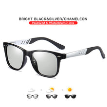 Load image into Gallery viewer, LIOUMO Photochromic Polarized Sunglasses Men Aluminum Magnesium Frame Square Women Glasses UV400 Night Vision Driving Goggles