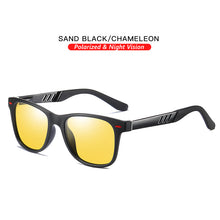 Load image into Gallery viewer, LIOUMO Photochromic Polarized Sunglasses Men Aluminum Magnesium Frame Square Women Glasses UV400 Night Vision Driving Goggles