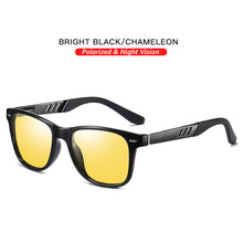 Load image into Gallery viewer, LIOUMO Photochromic Polarized Sunglasses Men Aluminum Magnesium Frame Square Women Glasses UV400 Night Vision Driving Goggles