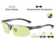 Load image into Gallery viewer, LIOUMO Pochromic Sun Glasses Polarized Men Aluminum Magnesium Frame Sport Driving Sunglasses Change Color gafas de sol hombre