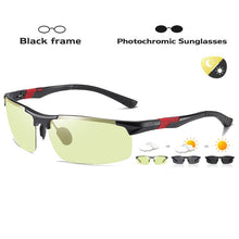 Load image into Gallery viewer, LIOUMO Pochromic Sun Glasses Polarized Men Aluminum Magnesium Frame Sport Driving Sunglasses Change Color gafas de sol hombre
