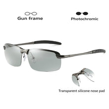 Load image into Gallery viewer, LIOUMO Photochromic Sunglasses For Men Polarized Sun Glasses Women Classic Square Goggle Intelligent Change Color gafas de sol