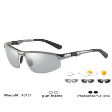 Carica l'immagine nel visualizzatore di Gallery, LIOUMO Pochromic Sunglasses Men Polarized Chameleon Glasses Male Change Color Sun Glasses Day Night Vision Driving Eyewear