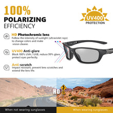Load image into Gallery viewer, LIOUMO Photochromic Sunglasses Men Polarized Outdoor Sports Driving Glasses Male Day Night Vision Goggles UV400 lentes de sol