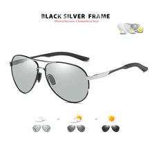 Carica l'immagine nel visualizzatore di Gallery, LIOUMO Pilot Men's Sunglasses Women Polarized Pochromic Glasses Driving Goggle Unisex Eyewear Chameleon UV400 zonnebril dames