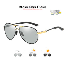 Load image into Gallery viewer, LIOUMO Pilot Men&#39;s Sunglasses Women Polarized Photochromic Glasses Driving Goggle Unisex Eyewear Chameleon UV400 zonnebril dames