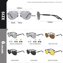 Load image into Gallery viewer, LIOUMO Pilot Sunglasses For Men Women Polarized Sunglasses Photochromic Driving Eyewear Fishing Goggles lentes de sol hombre
