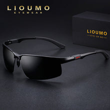 Load image into Gallery viewer, LIOUMO Polarized Sunglasses Men Aluminum Sun Glasses Outdoor Sports Driving Goggle Photochromic Women Mirror Lens gafas de sol