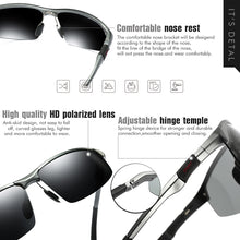 Load image into Gallery viewer, LIOUMO Polarized Sunglasses Men Aluminum Sun Glasses Outdoor Sports Driving Goggle Photochromic Women Mirror Lens gafas de sol