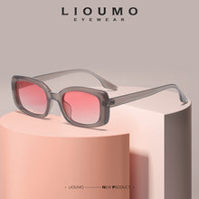 Load image into Gallery viewer, LIOUMO Rectangle Sunglasses Polarized Women Men Driving Glasses Classic Brand Designer Goggles Anti-Glare UV400 zonnebril dames