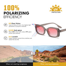 Load image into Gallery viewer, LIOUMO Rectangle Sunglasses Polarized Women Men Driving Glasses Classic Brand Designer Goggles Anti-Glare UV400 zonnebril dames