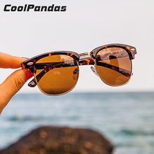 Carica l&#39;immagine nel visualizzatore di Gallery, LIOUMO Occhiali da sole polarizzati dal design retrò Uomo Donna Occhiali Rivestimento Occhiali da guida Unisex Tonalità alla moda lentes de sol 