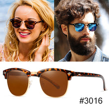 Carica l&#39;immagine nel visualizzatore di Gallery, LIOUMO Occhiali da sole polarizzati dal design retrò Uomo Donna Occhiali Rivestimento Occhiali da guida Unisex Tonalità alla moda lentes de sol 