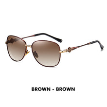 Load image into Gallery viewer, LIOUMO Retro Sunglasses Women Polarized Glasses Travelling Eyewear Anti-Glare Driving Goggle Gradient gafas de sol mujer