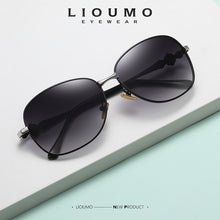 Load image into Gallery viewer, LIOUMO Retro Sunglasses Women Polarized Glasses Travelling Eyewear Anti-Glare Driving Goggle Gradient gafas de sol mujer